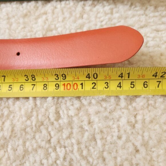 Never Worn! Green Michael Kors & Banana Republic Orange Leather Belts - Picture 9 of 9